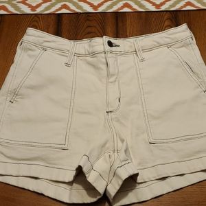 High rise midi short